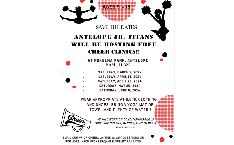 Cheer Clinic Dates