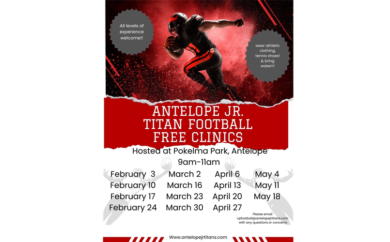 Football Clinic Dates